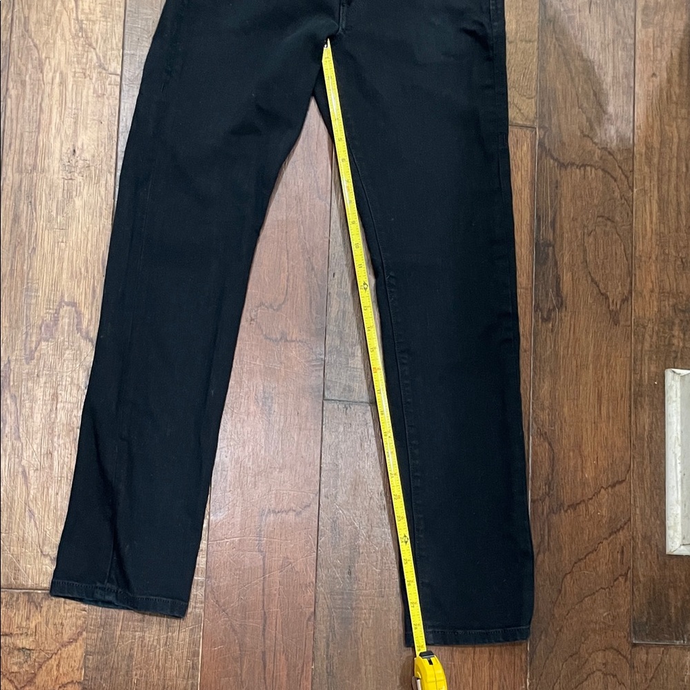Levi's 531 Women's Low Skinny Jeans -Black Size W26 - Picture 8 of 13